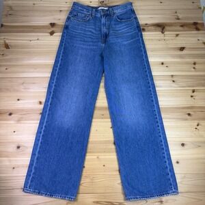 Levi's Blue Flare & Wide Leg Jeans
